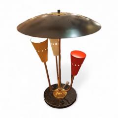 Tricolor Italian Mid Century Table Lamp - 4224683