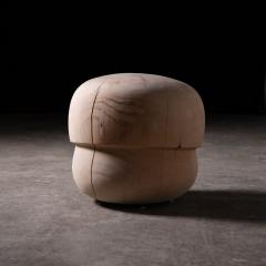 Trio of Fungo Mushroom Stools by Paola Navone for Riva 1920 in Solid Cedar - 3986035