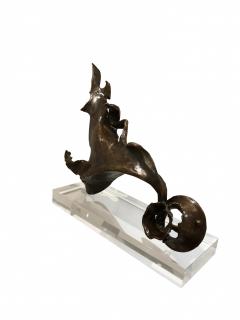 Tristan Govignon Tristan Govignon Flame Abstract Bronze Sculpture - 3209585