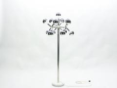 Trix Robert Haussmann Swiss Mid century chrome floor lamp Trix and Robert Haussmann 1965 - 1565266