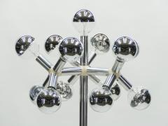 Trix Robert Haussmann Swiss Mid century chrome floor lamp Trix and Robert Haussmann 1965 - 1565277