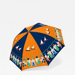 Troy Sunshade Co Outstanding Rare Original Beach Umbrella by Troy 1936 - 4795662