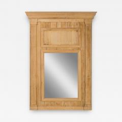 Trumeau Mirror in Natural Wood - 445768