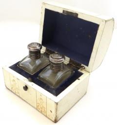 Trunk Designed Perfume Bottle Travel Carrier American circa 1910 - 2731401