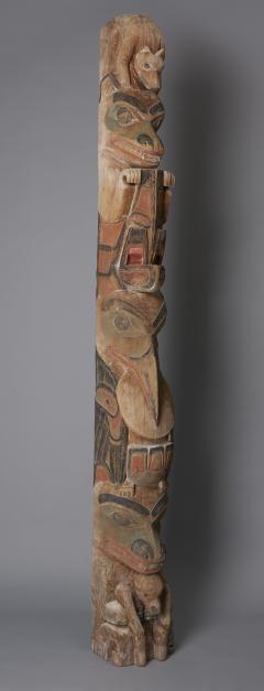 Tsimshian Tribe Totem Pole - 1042996