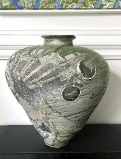 Tsujimura Yui Massive Ceramic Jar Tsubo by Japanese Potter Tsujimura Yui - 2695485