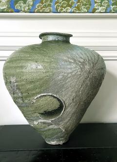 Tsujimura Yui Massive Ceramic Jar Tsubo by Japanese Potter Tsujimura Yui - 2695488