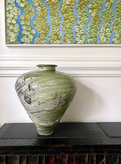 Tsujimura Yui Massive Ceramic Jar Tsubo by Japanese Potter Tsujimura Yui - 2695494