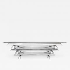 Tubular Chrome Coffee Table - 265660
