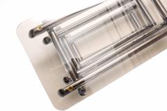 Tubular Chrome Coffee Table - 265664