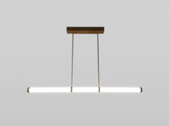 Tubular Glass Pendant - 979731