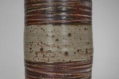 Tue Poulsen Large Glazed Stoneware Table Lamp by Tue Poulsen Denmark ca 1950s - 4466881