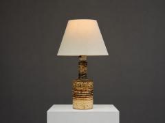 Tue Poulsen Tue Poulsen Table Lamp Beige Stoneware Denmark 1950s - 4712841