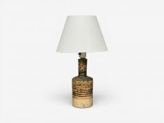 Tue Poulsen Tue Poulsen Table Lamp Beige Stoneware Denmark 1950s - 4712842
