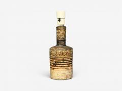 Tue Poulsen Tue Poulsen Table Lamp Beige Stoneware Denmark 1950s - 4712844