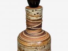 Tue Poulsen Tue Poulsen Table Lamp Beige Stoneware Denmark 1950s - 4712959