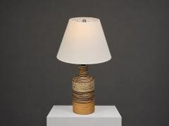 Tue Poulsen Tue Poulsen Table Lamp Beige Stoneware Denmark 1950s - 4712973