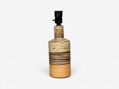 Tue Poulsen Tue Poulsen Table Lamp Beige Stoneware Denmark 1950s - 4712976