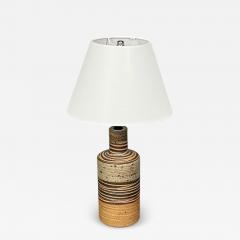 Tue Poulsen Tue Poulsen Table Lamp Beige Stoneware Denmark 1950s - 4716590