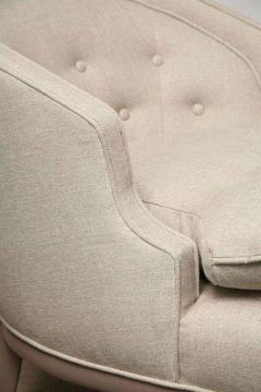 Tufted Chit Chat Armchairs in Linen Colors - 1804101