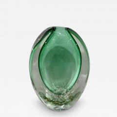 Tulle Green Vase by Seguso - 4413082