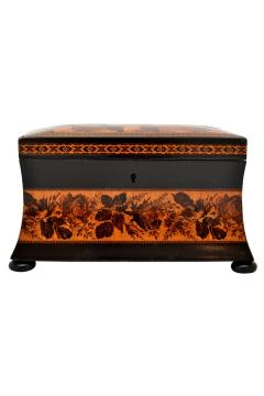 Tunbridge Tea Caddy England 19th Century - 3299457