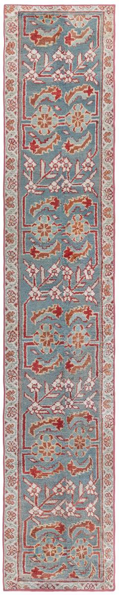 Turkish Oushak Fragment Runner - 3583322