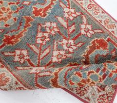 Turkish Oushak Fragment Runner - 3583326