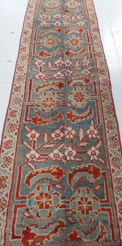 Turkish Oushak Fragment Runner - 3583327