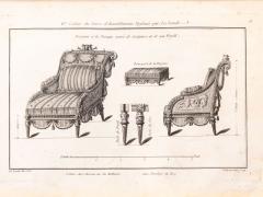 Turkish Style Bergere Armchair 1780 96 Reproduction Print C 2005 - 4304717