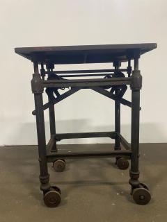 Turn Of the 20th Century Adjustable Printers Turtle Table - 4725088