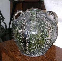 Turn of Century Walnut Oil Vessel - 1024248