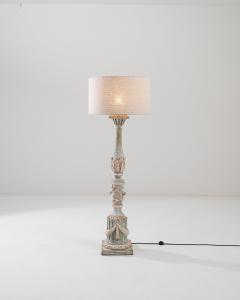 Turn of the Century French Wooden Floor Lamp - 3267033