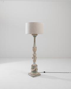 Turn of the Century French Wooden Floor Lamp - 3267035