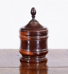 Turned Lignum Vitae Tobacco Jar - 3210195