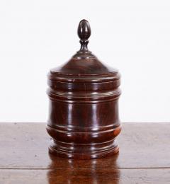 Turned Lignum Vitae Tobacco Jar - 3210196