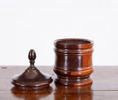 Turned Lignum Vitae Tobacco Jar - 3210198