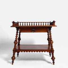 Turned wood english console 1910s  - 4547679