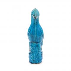 Turquoise Glazed Parrot China circa 1890 - 3699296