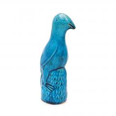 Turquoise Glazed Parrot China circa 1890 - 3699299