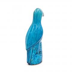 Turquoise Glazed Parrot China circa 1890 - 3699304