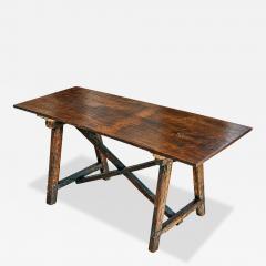 Tuscan Trestle Table Circa 1850 - 4795666