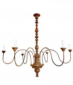 Tuscan Walnut Chandelier - 1821841