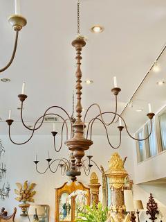 Tuscan Walnut Chandelier - 1821842