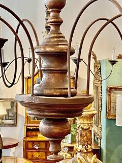 Tuscan Walnut Chandelier - 1821846