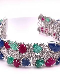 Tutti Frutti Bracelet 18k White Gold - 3459032