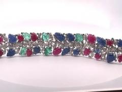 Tutti Frutti Bracelet 18k White Gold - 3459068