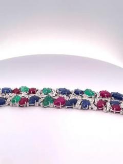 Tutti Frutti Bracelet 18k White Gold - 3459074