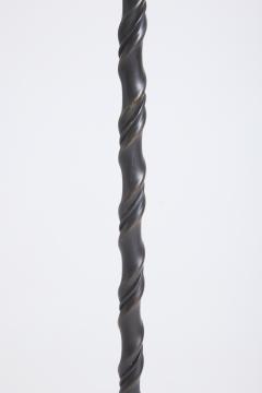 Twisted Iron Floor Lamp - 4711707