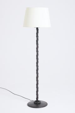 Twisted Iron Floor Lamp - 4716461